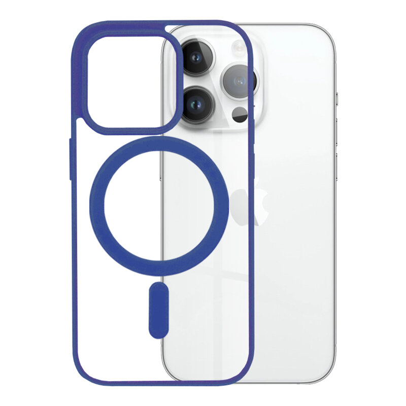 Husa iPhone 14 Pro Techsuit MagSafe Pro, albastru