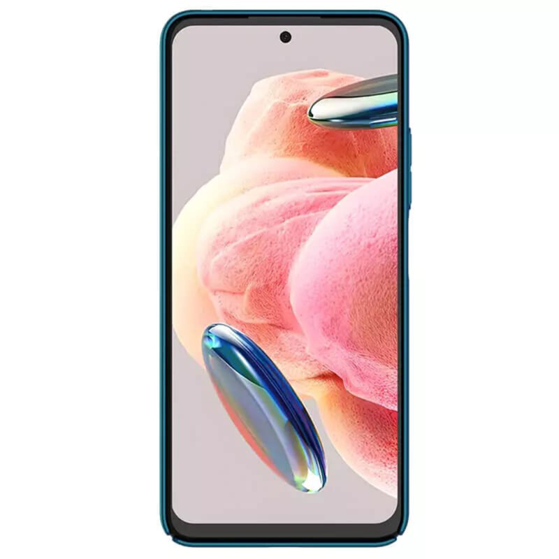 Husa Xiaomi Redmi Note 12 4G Nillkin Super Frosted Shield, albastru
