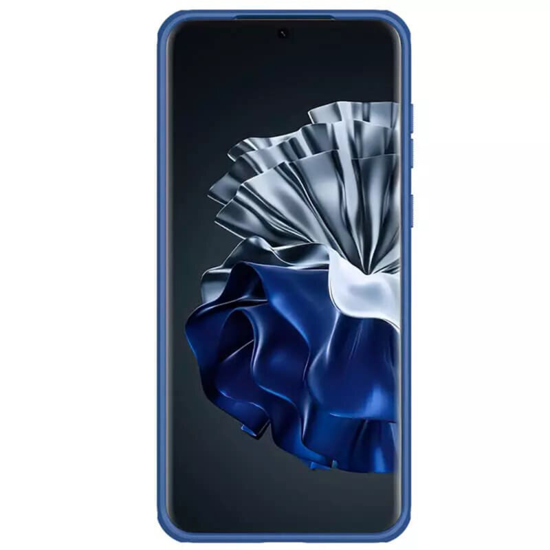 Husa Huawei P60 Pro Nillkin Super Frosted Shield Pro, albastru