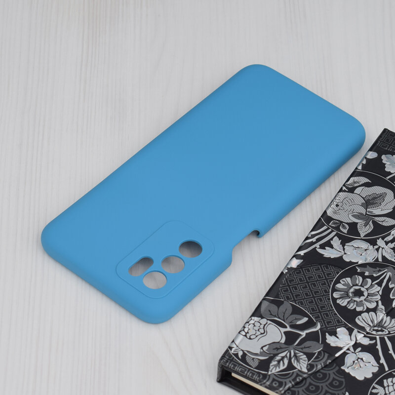 Husa Oppo A54s Techsuit Soft Edge Silicone, albastru
