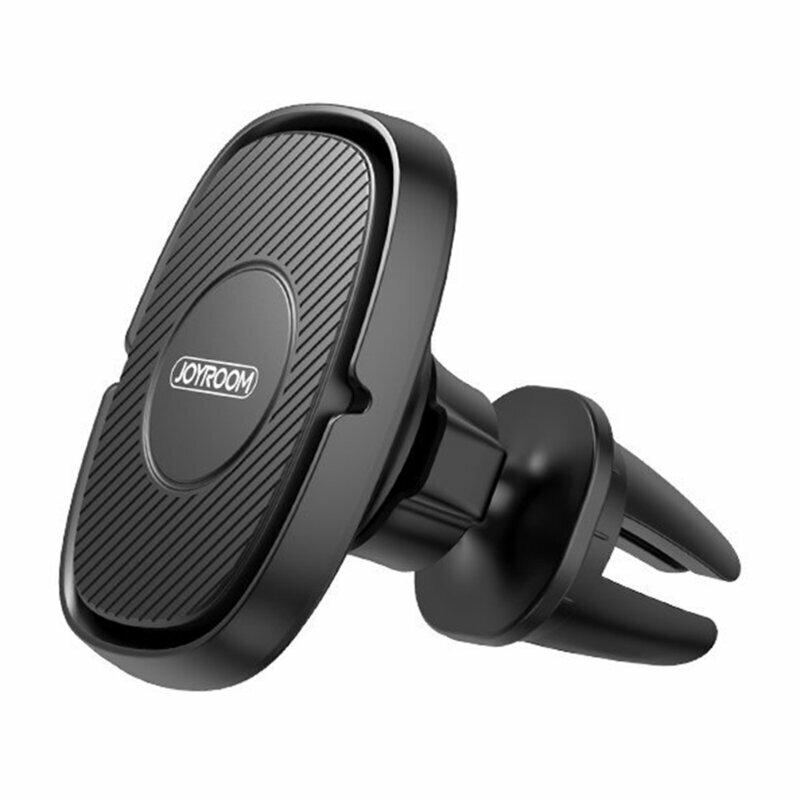 Suport telefon magnetic JoyRoom, grila ventilatie, negru, JR-ZS202