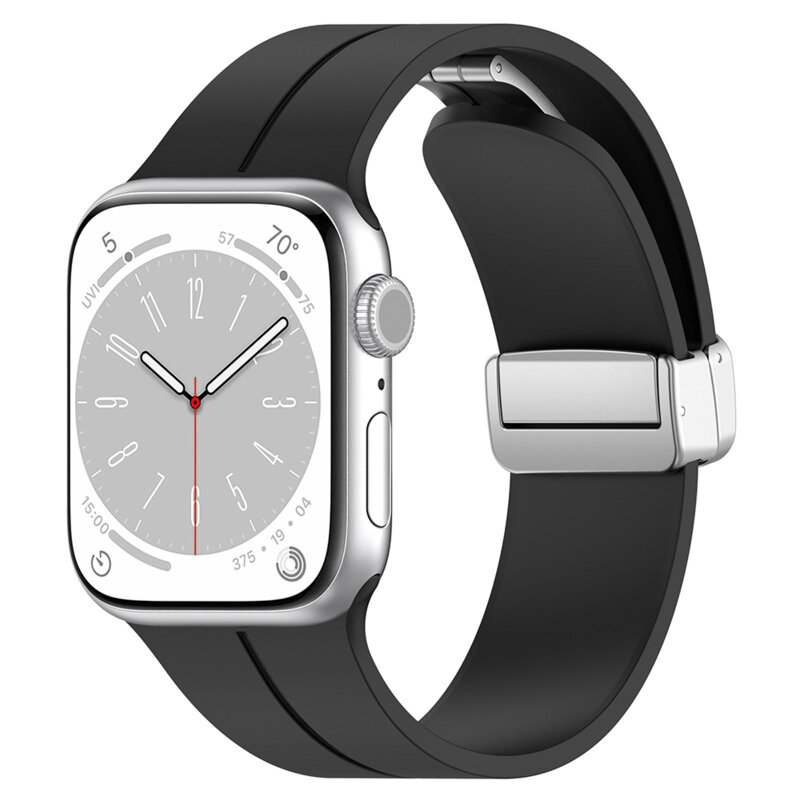 Curea Apple Watch 7 45mm Techsuit, negru, W011