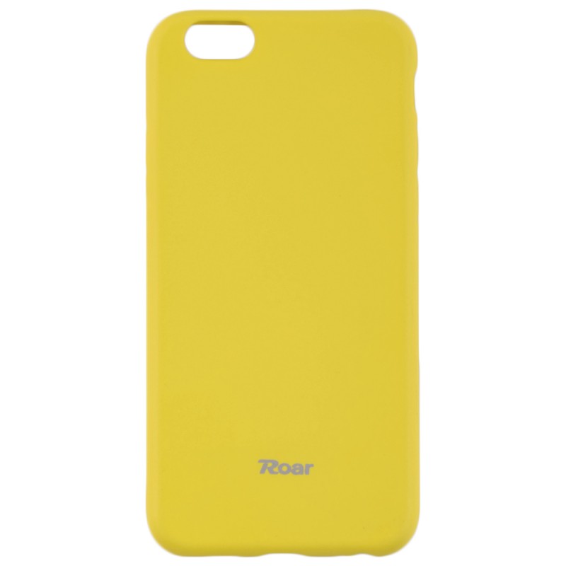 Husa IPHONE 6, 6s Roar Colorful Jelly Case Galben Mat