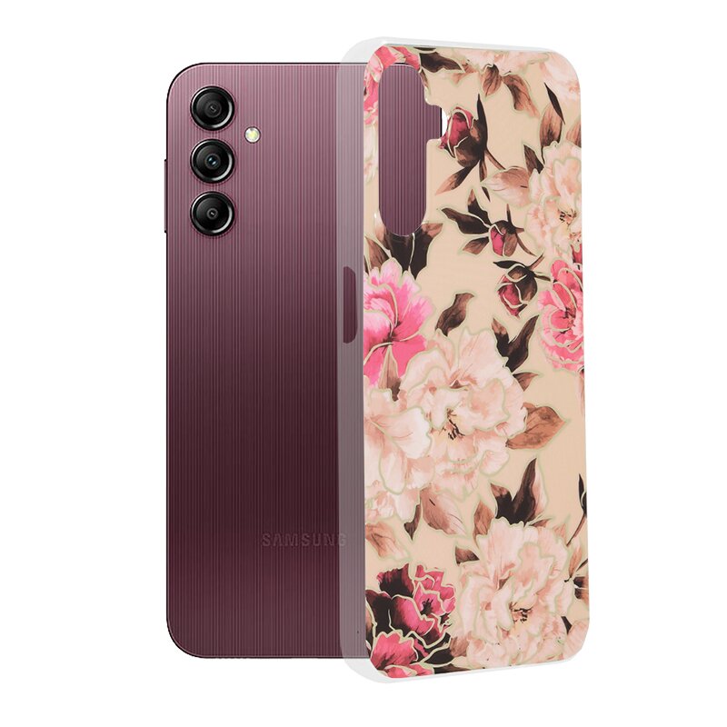 Husa Samsung Galaxy A14 4G Techsuit Marble, Mary Berry Nude