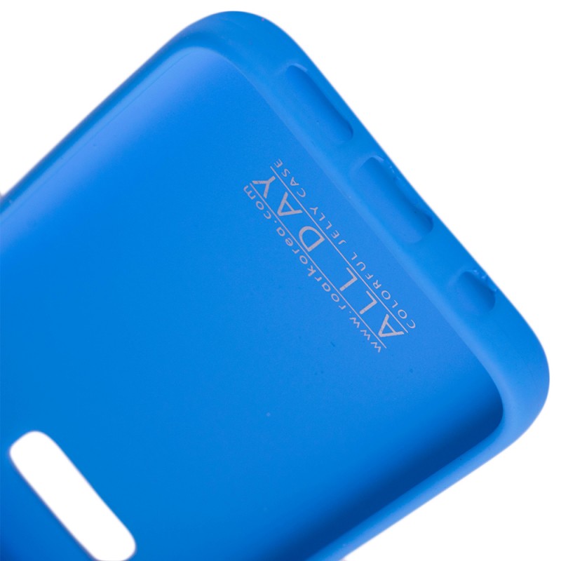 Husa Samsung Galaxy S7 G930 Roar Colorful Jelly Case Bleu Mat