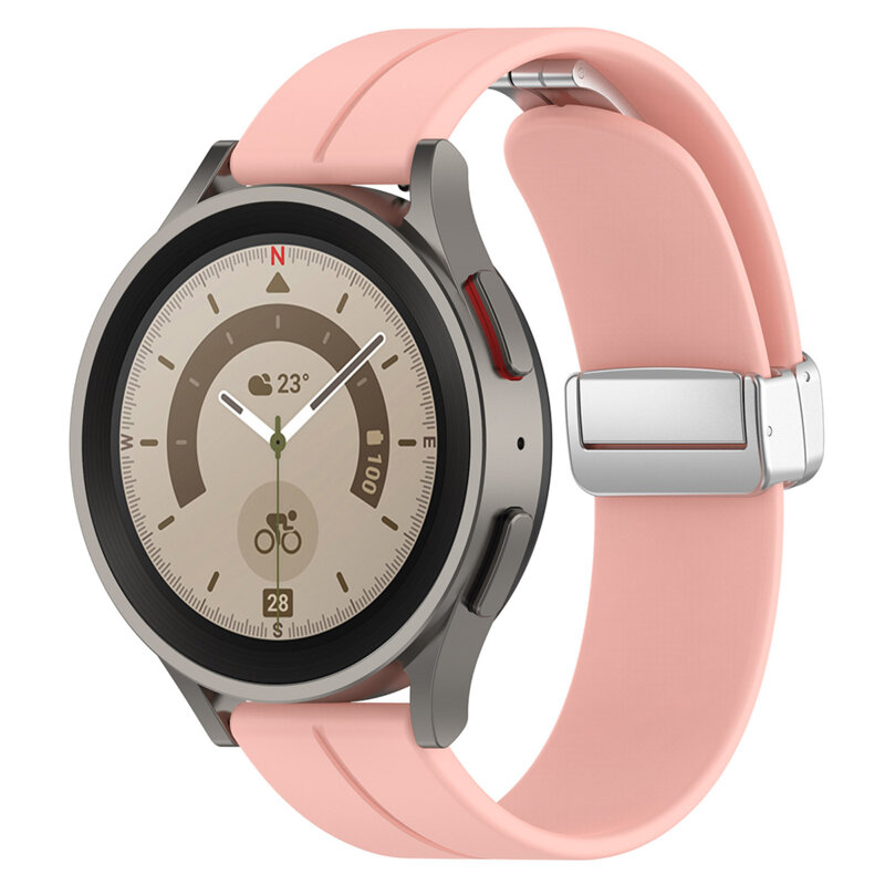 Curea Amazfit Bip U Techsuit, roz, W011