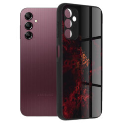 Husa Samsung Galaxy A14 4G Techsuit Glaze, Red Nebula