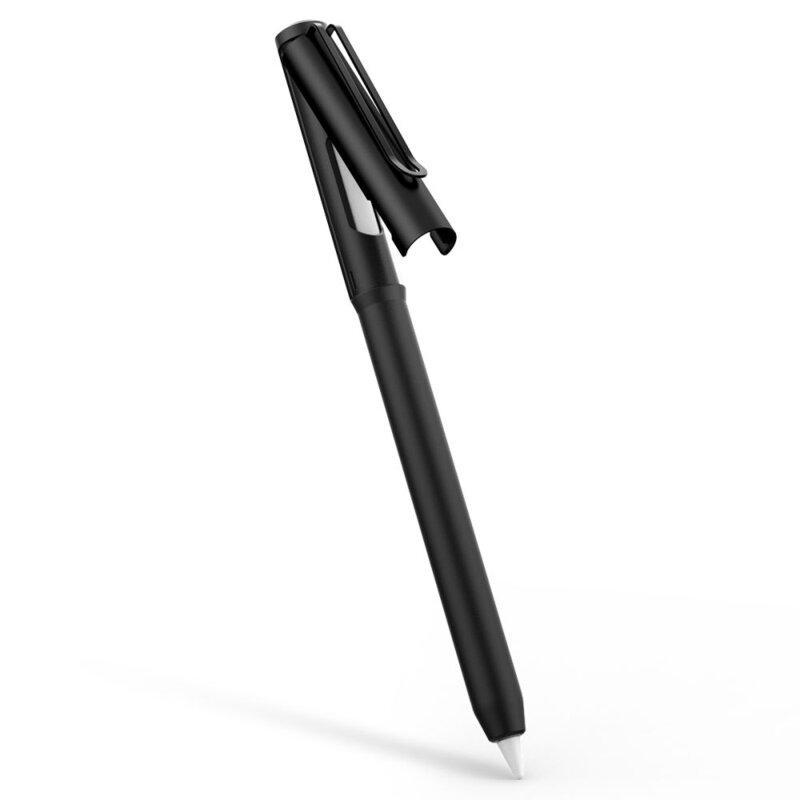 Husa Apple Pencil 2 Spigen DA201, cu clips de prindere, negru