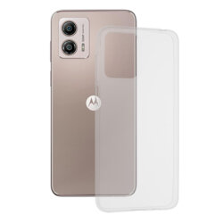 Husa Motorola Moto G53 Techsuit Clear Silicone, transparenta