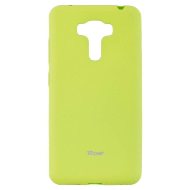 Husa Asus Zenfone 3 Laser ZC551KL Roar Colorful Jelly Case Lime Mat