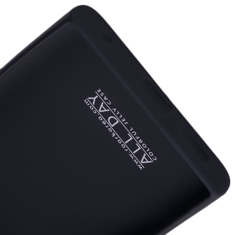 Husa Sony Xperia L1 Roar Colorful Jelly Case Negru Mat