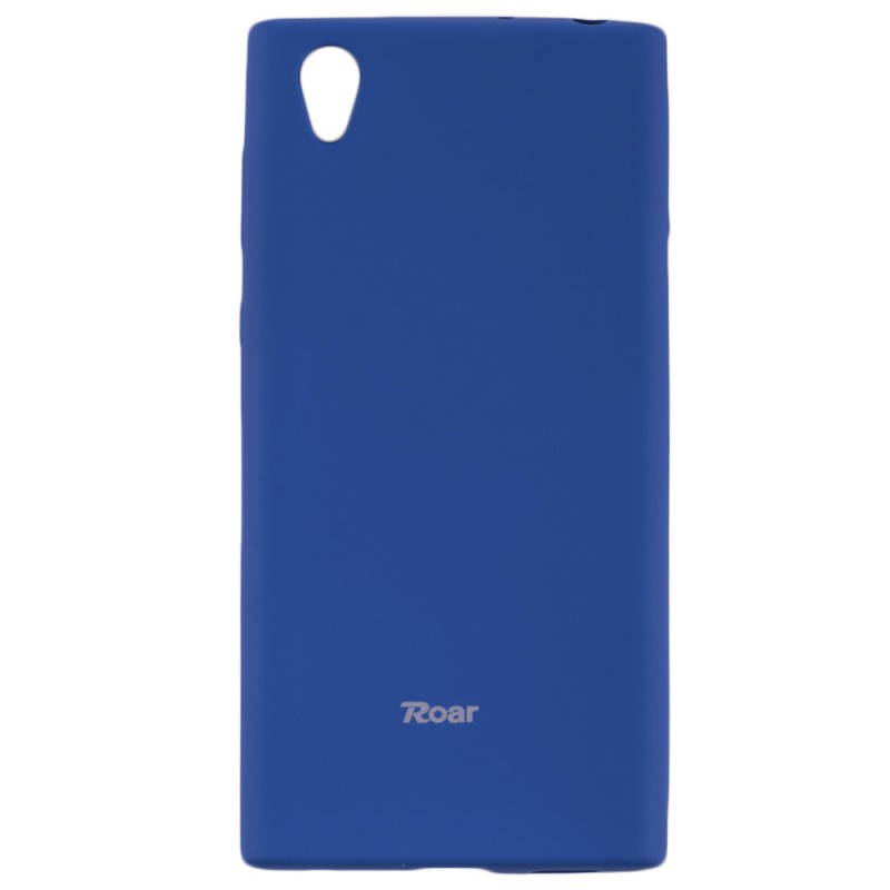 Husa Sony Xperia L1 Roar Colorful Jelly Case Bleu Mat
