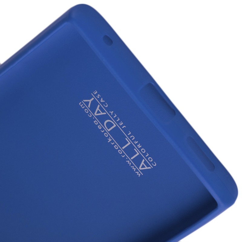 Husa Sony Xperia L1 Roar Colorful Jelly Case Bleu Mat