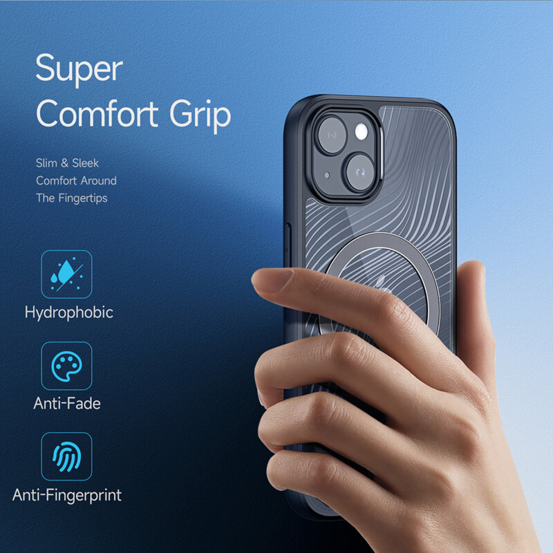 Husa iPhone 15 Plus Dux Ducis Aimo MagSafe, negru