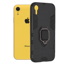 Husa iPhone XR Techsuit Silicone Shield, Negru