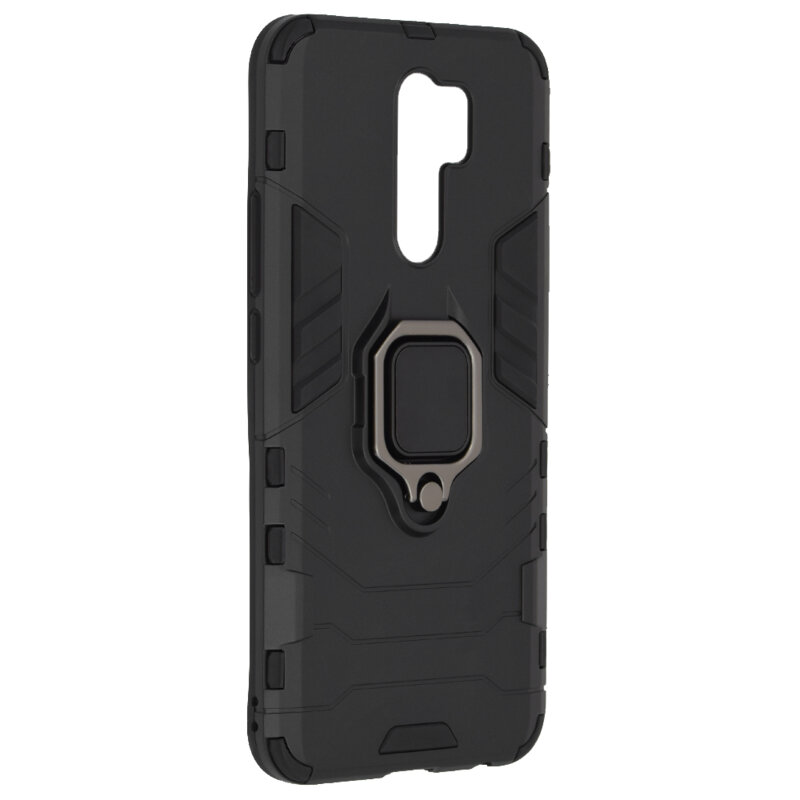 Husa Xiaomi Redmi 9 Techsuit Silicone Shield, Negru