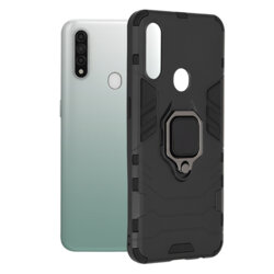 Husa Oppo A31 Techsuit Silicone Shield, Negru