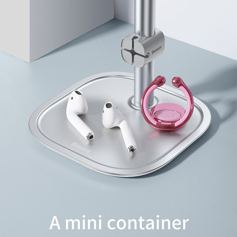 Suport tableta/telefon pentru birou Baseus, negru, SUWY-01