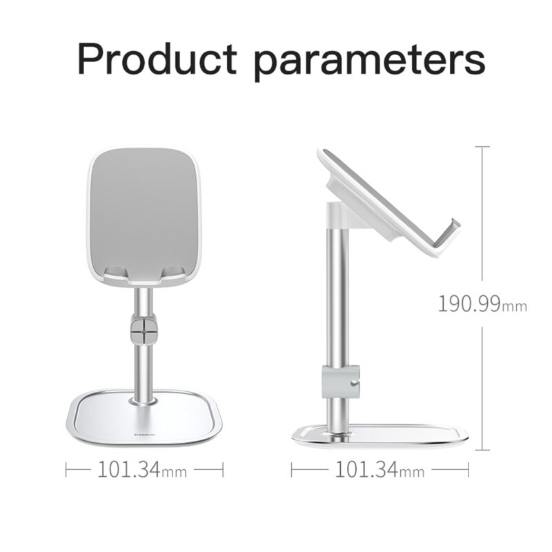 Suport tableta/telefon pentru birou Baseus, negru, SUWY-01