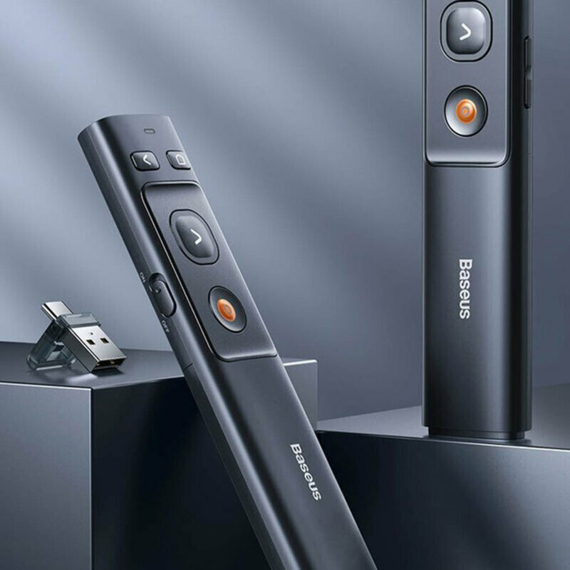 Presenter wireless, telecomanda cu infrarosu Baseus, ACFYB-0G
