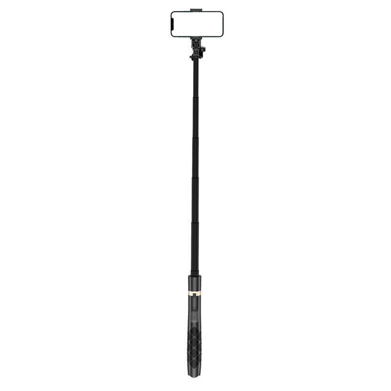 Selfie stick GoPro, trepied telefon cu surub 1/4 Techsuit Q16, 156cm