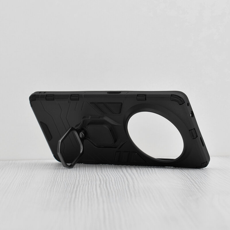 Husa Oppo Find X6 Pro Techsuit Silicone Shield, negru
