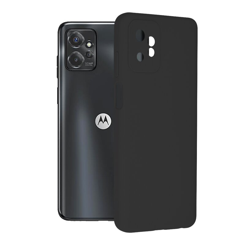 Husa Motorola Moto G Power 5G Techsuit Soft Edge Silicone, negru