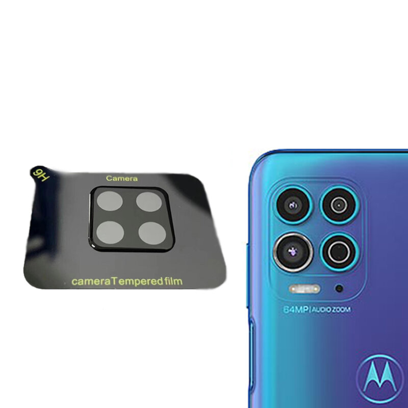 Folie camera Motorola Moto G100 Mocolo Back Lens 9H, negru