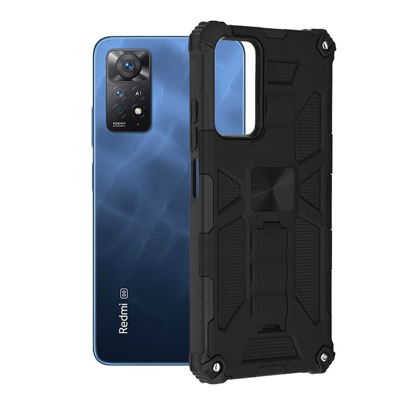 Husa Xiaomi Redmi Note 11 Pro 5G Techsuit Blazor, negru