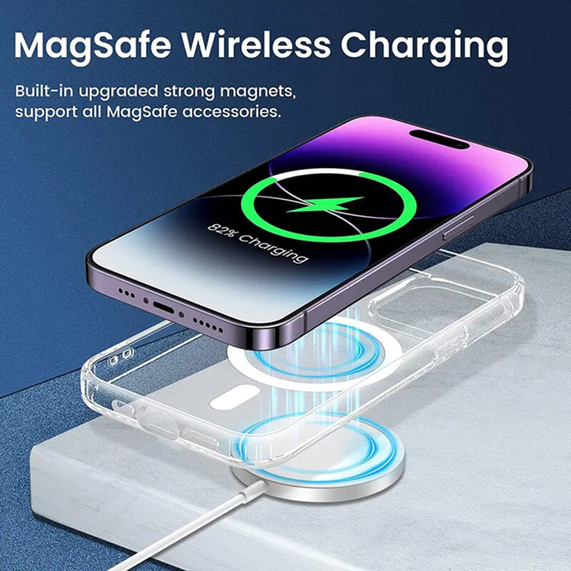 Husa iPhone 13 Techsuit MagSafe Pro, albastru