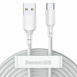 [Pachet 2x] Cablu date tip C Baseus, 5A, 1.5m, TZCATZJ-02