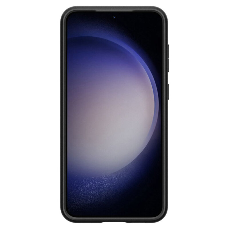 Husa Samsung Galaxy S23 Plus Spigen Optik Armor, negru