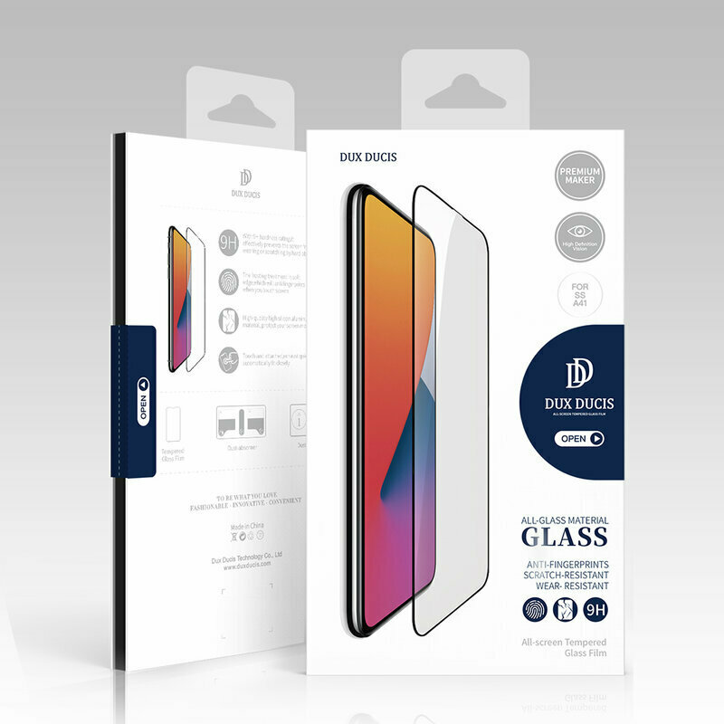 Folie sticla Motorola Edge 40 Pro Dux Ducis Tempered Glass, negru