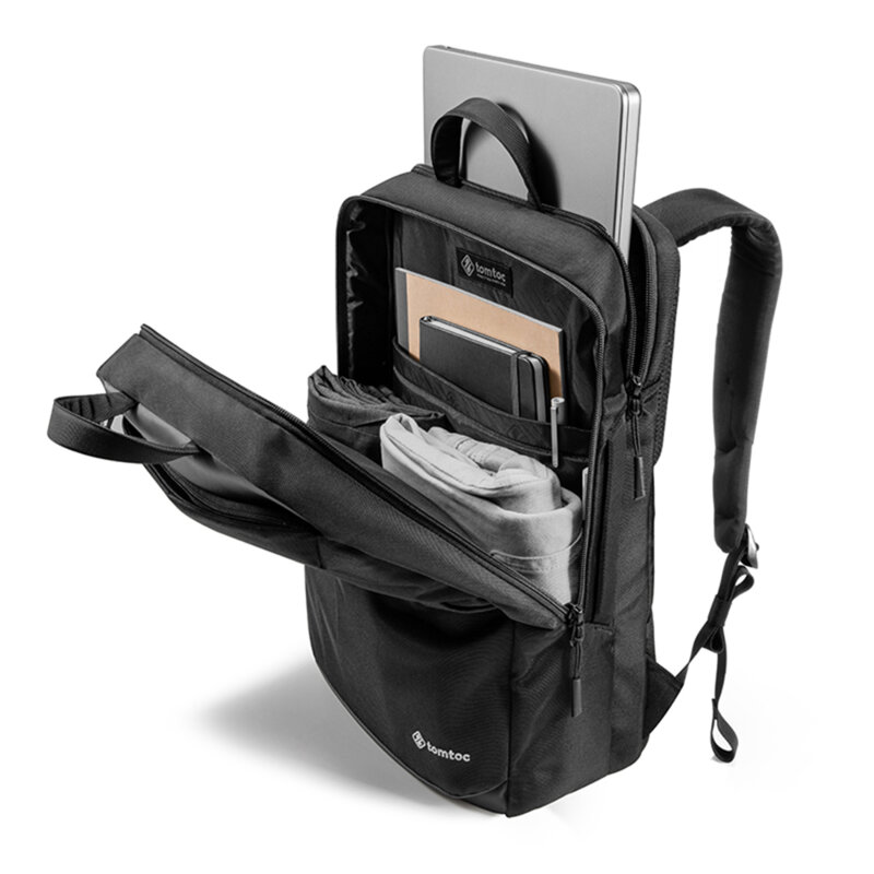 Rucsac laptop 15.6 inch impermeabil 20l, negru, T71M1D1