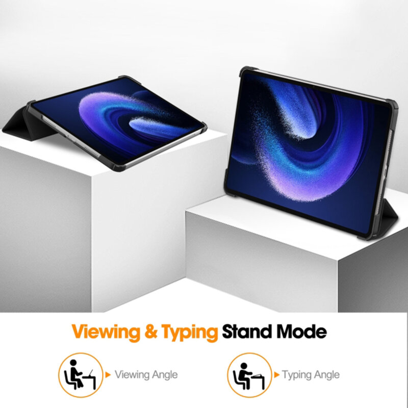 Husa Xiaomi Pad 6 Techsuit FoldPro, negru