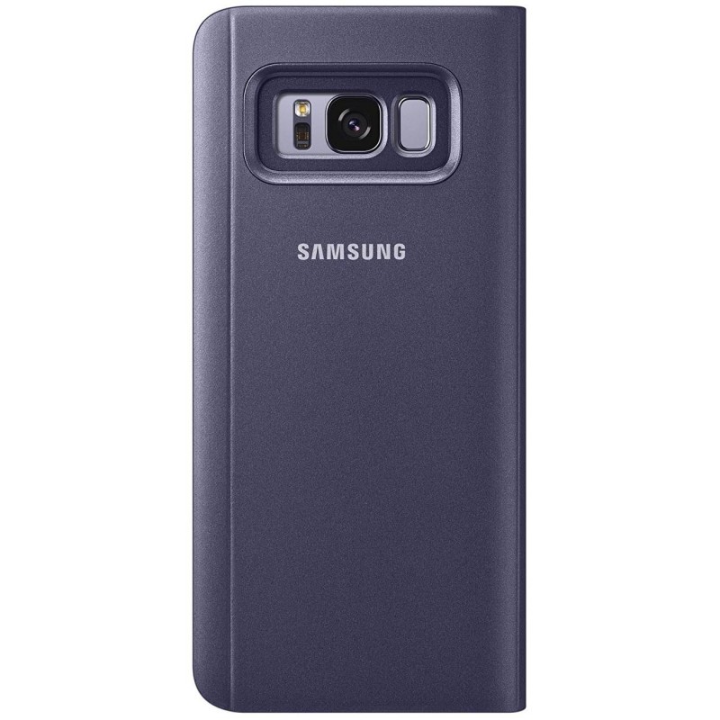Husa Originala Samsung Galaxy S8+, Galaxy S8 Plus Clear View Cover Violet