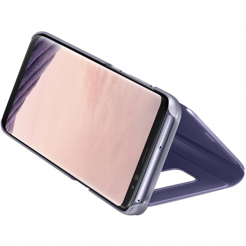 Husa Originala Samsung Galaxy S8+, Galaxy S8 Plus Clear View Cover Violet