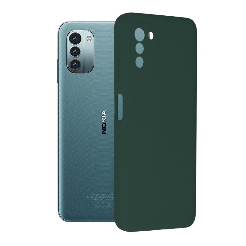 Husa Nokia G11 Techsuit Soft Edge Silicone, verde