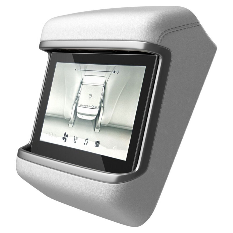 Folie display auto Tesla Model X 2022 / S 2021 Spigen Glas.tR Slim, negru