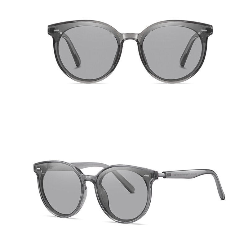 Ochelari soare rotunzi dama Techsui, mov, ZC105-C25