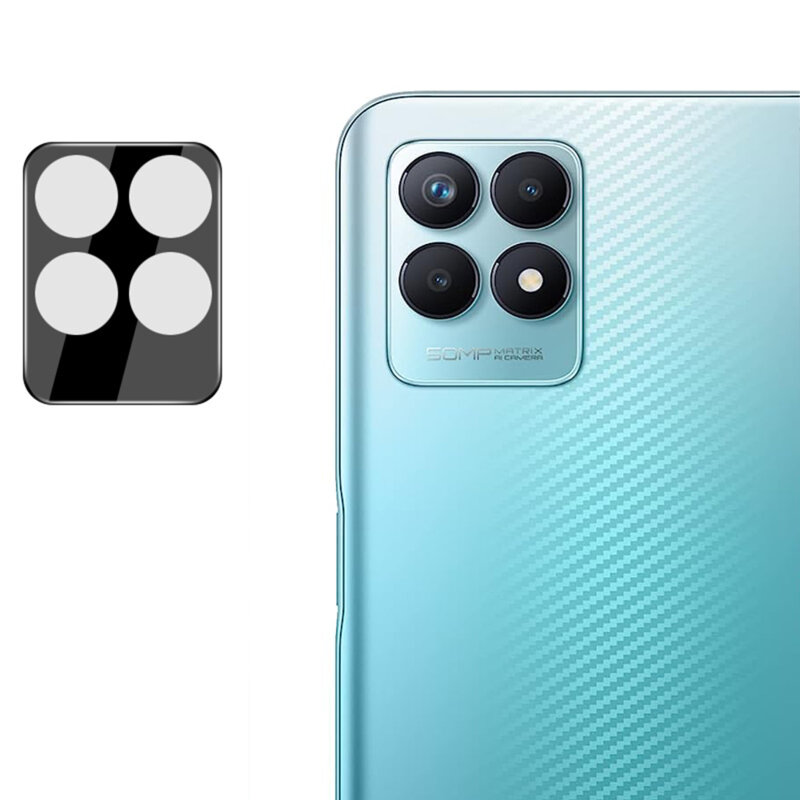 Folie camera sticla Realme Narzo 50 Mocolo Silk HD PRO, negru