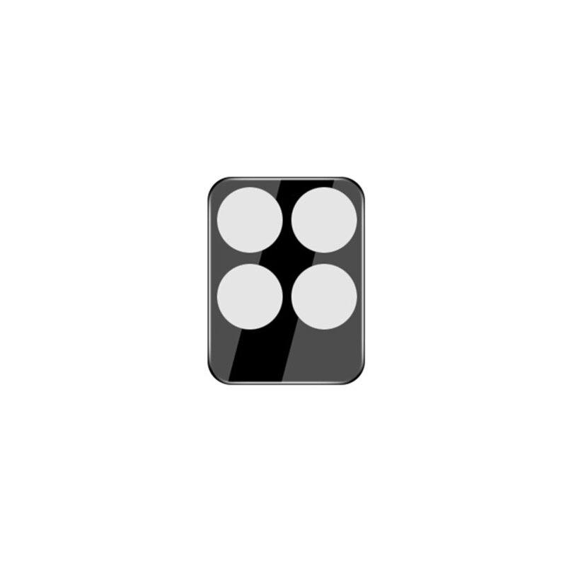 Folie camera sticla Realme Narzo 50 Mocolo Silk HD PRO, negru