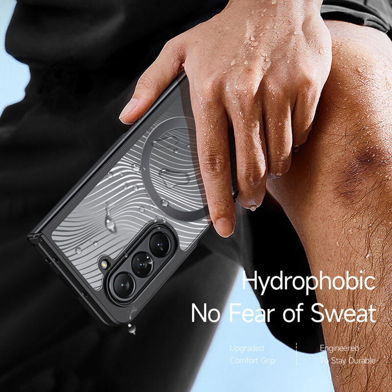 Husa Samsung Galaxy Z Fold5 Dux Ducis Aimo MagSafe, negru