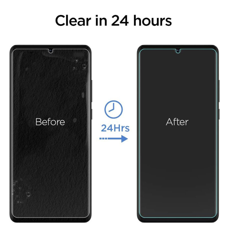 [Pachet 2x] Folie Huawei P30 Pro Spigen Neo Flex, transparenta