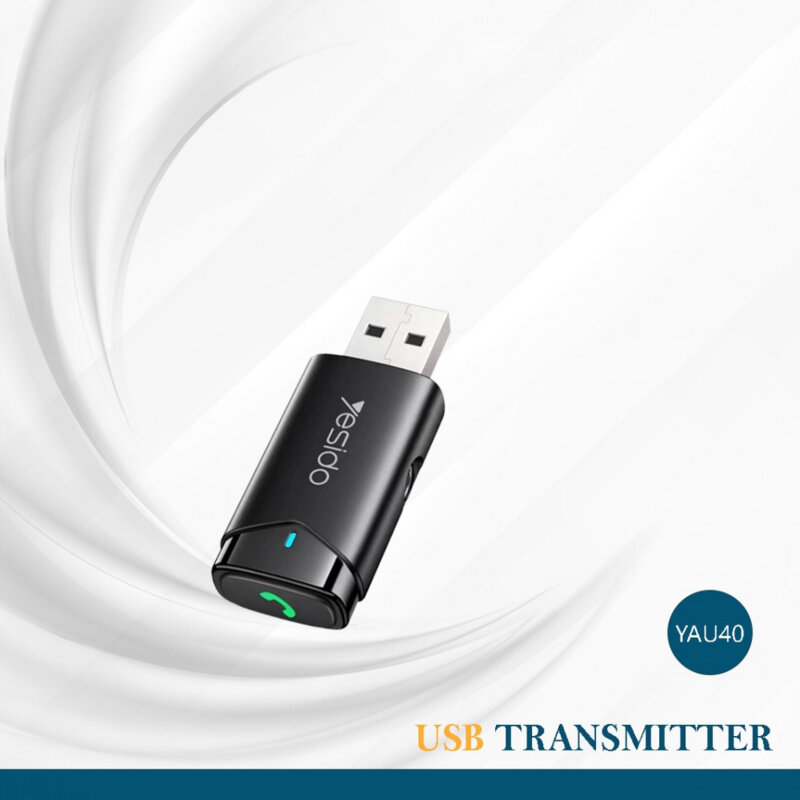 Receiver Bluetooth 5.0 audio transmitter auto Yesido YAU40