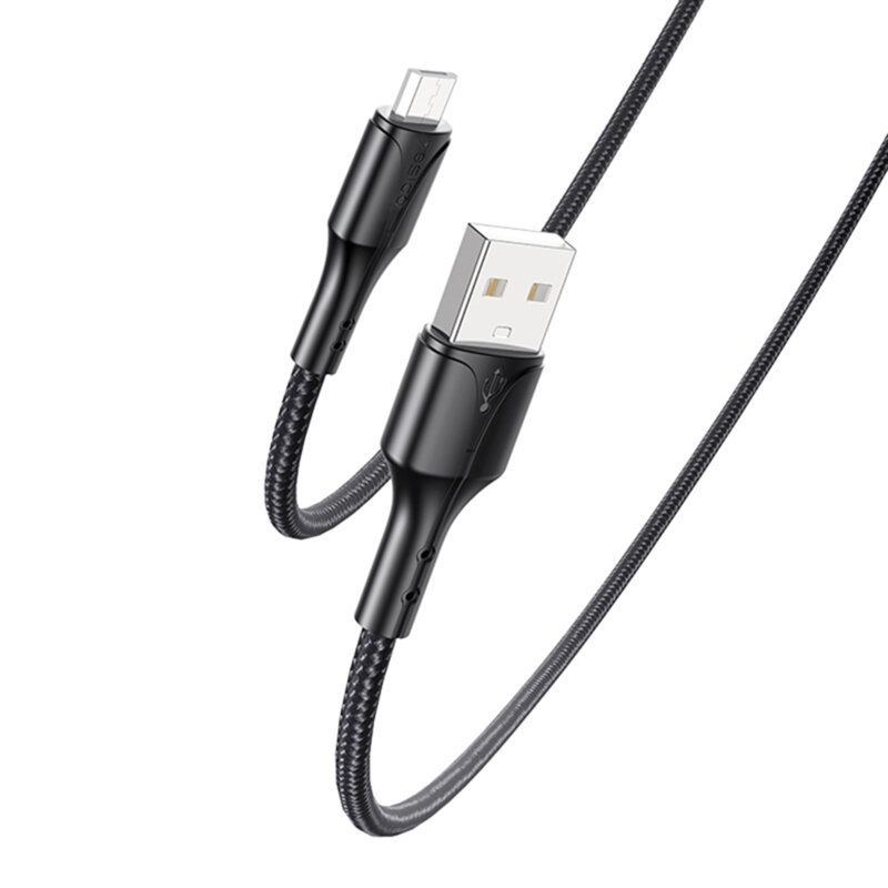 Cablu de date USB la Micro-USB Yesido CA97, 2.4A, 480Mbps, 1.2m