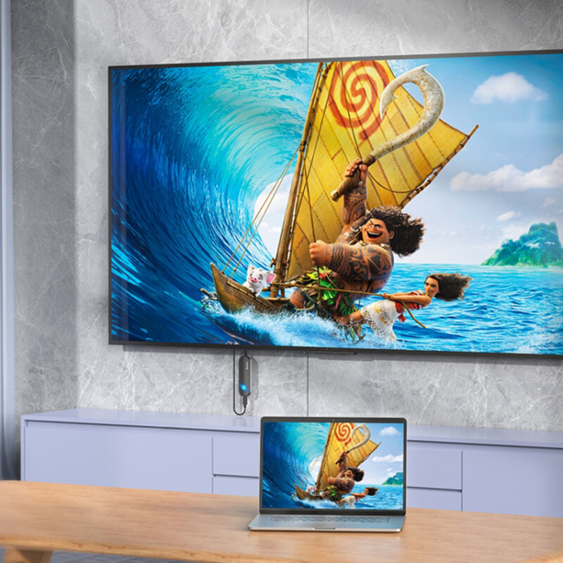 Adaptor audio/video wireless la HDMI pentru Apple Hoco UA23