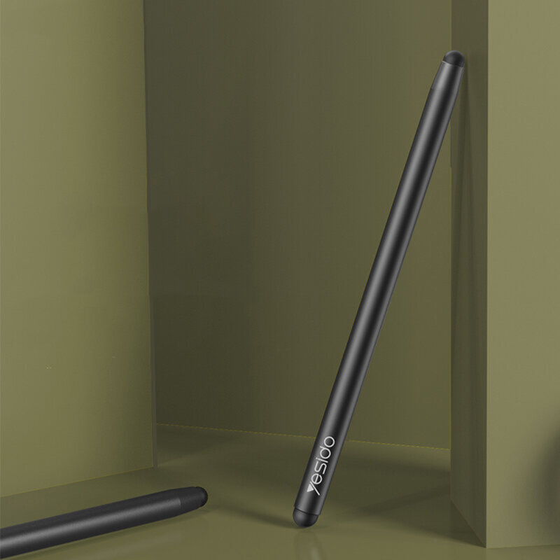 Stylus pen capacitiv 2in1 Android, iOS Yesido ST01, alb
