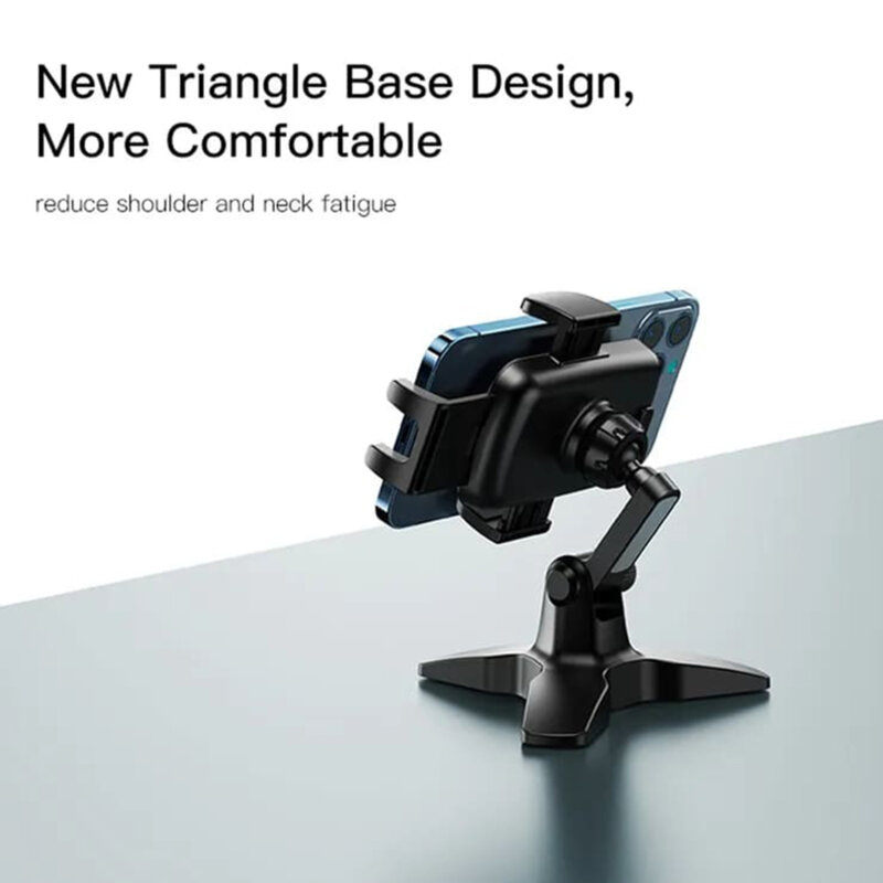 Suport de telefon pentru birou ajustabil Yesido C181, negru