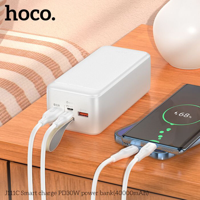 Baterie externa, power bank Hoco J111C, PD30W, 40000mAh